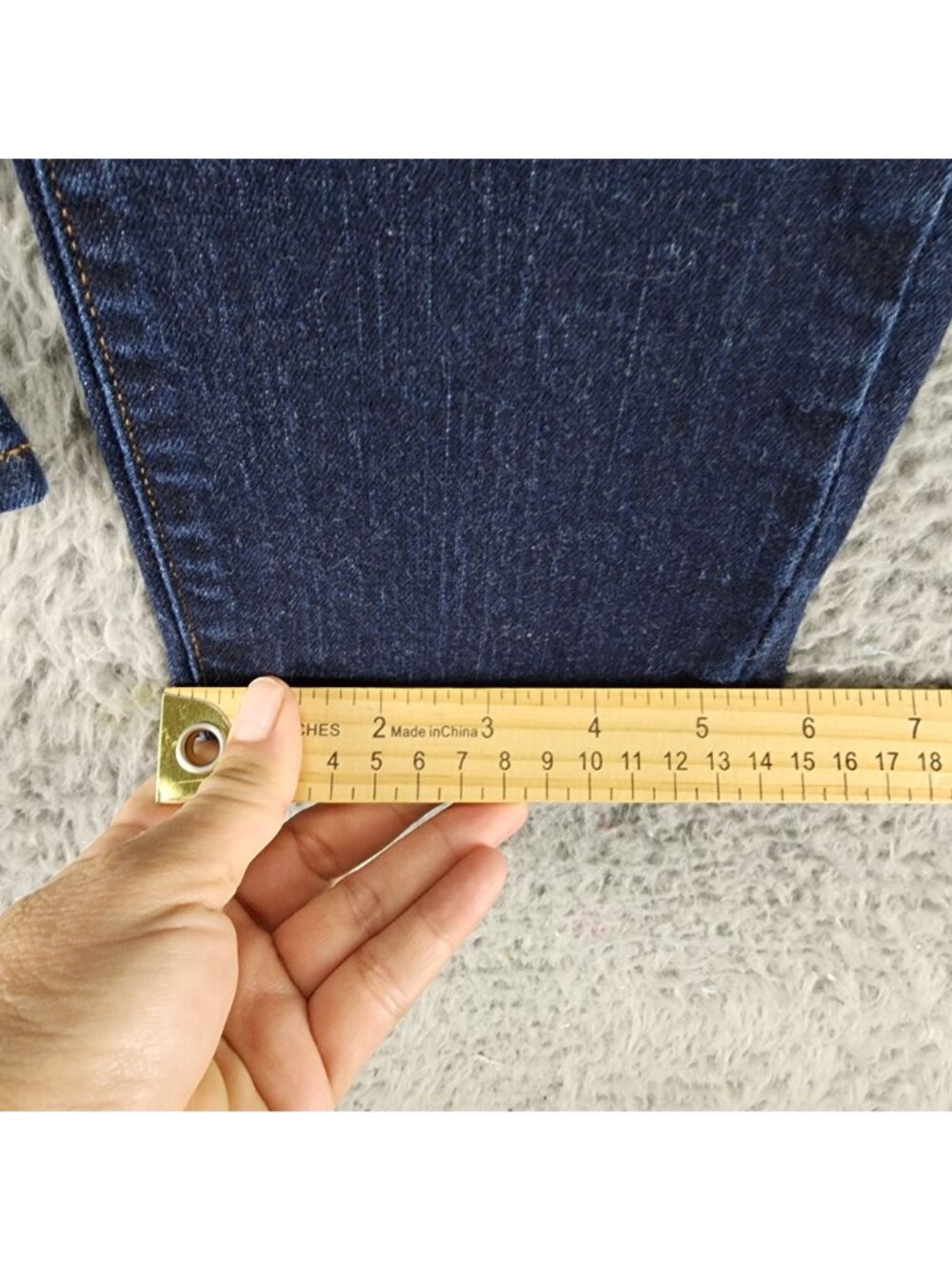 Old Navy Jeans Womens 6 Short Blue Stretch Denim Curvy Skinny - Picture 7 of 11